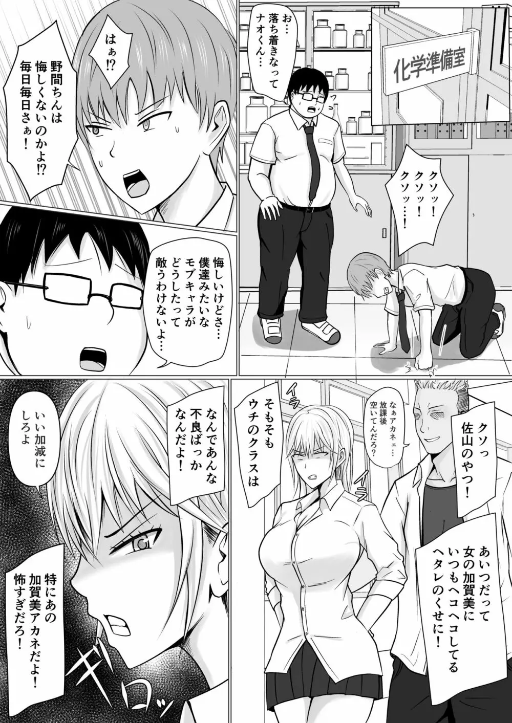 クラスのヤンキー女子に憑依 Page.6