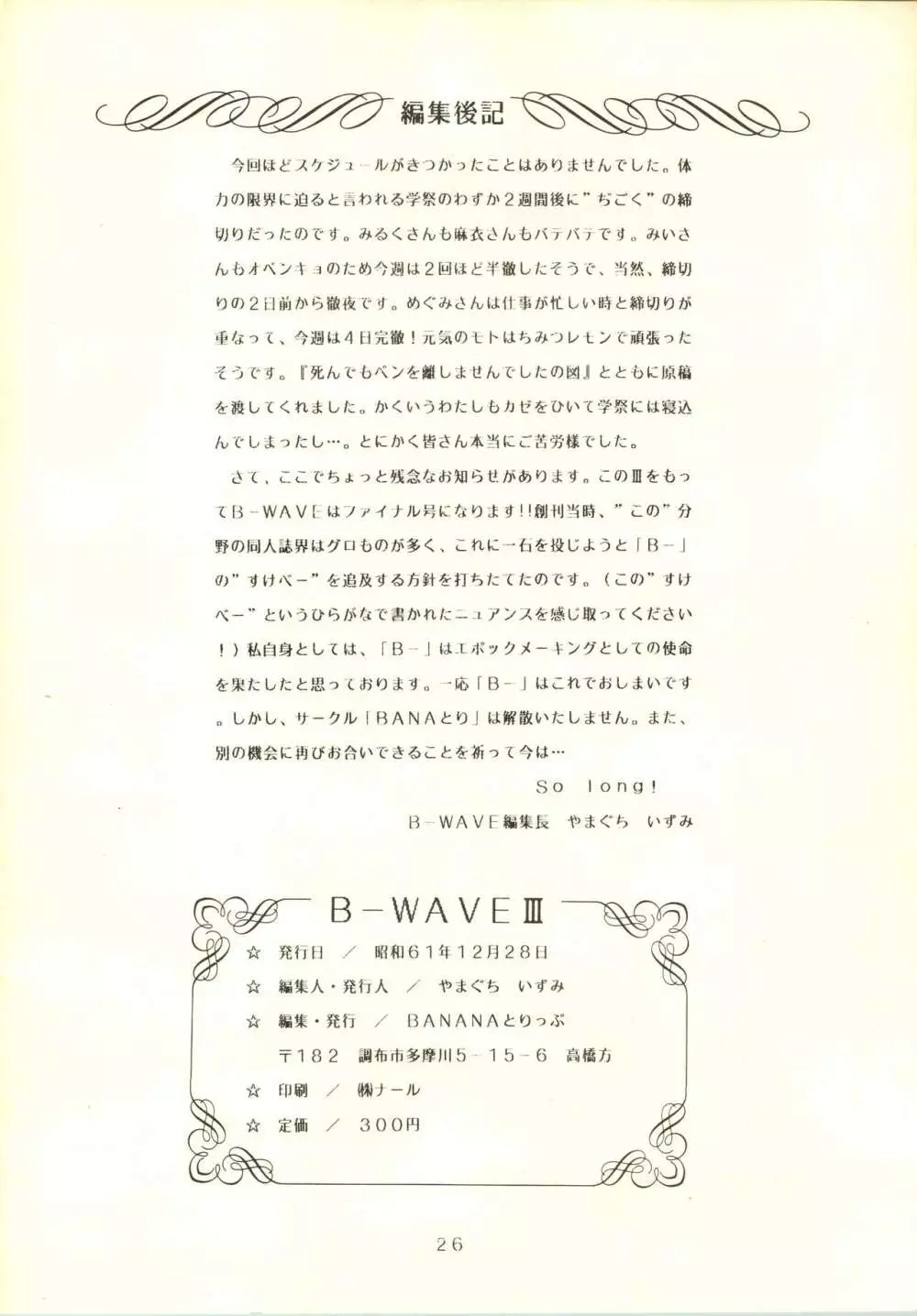 B-WAVE III Page.27