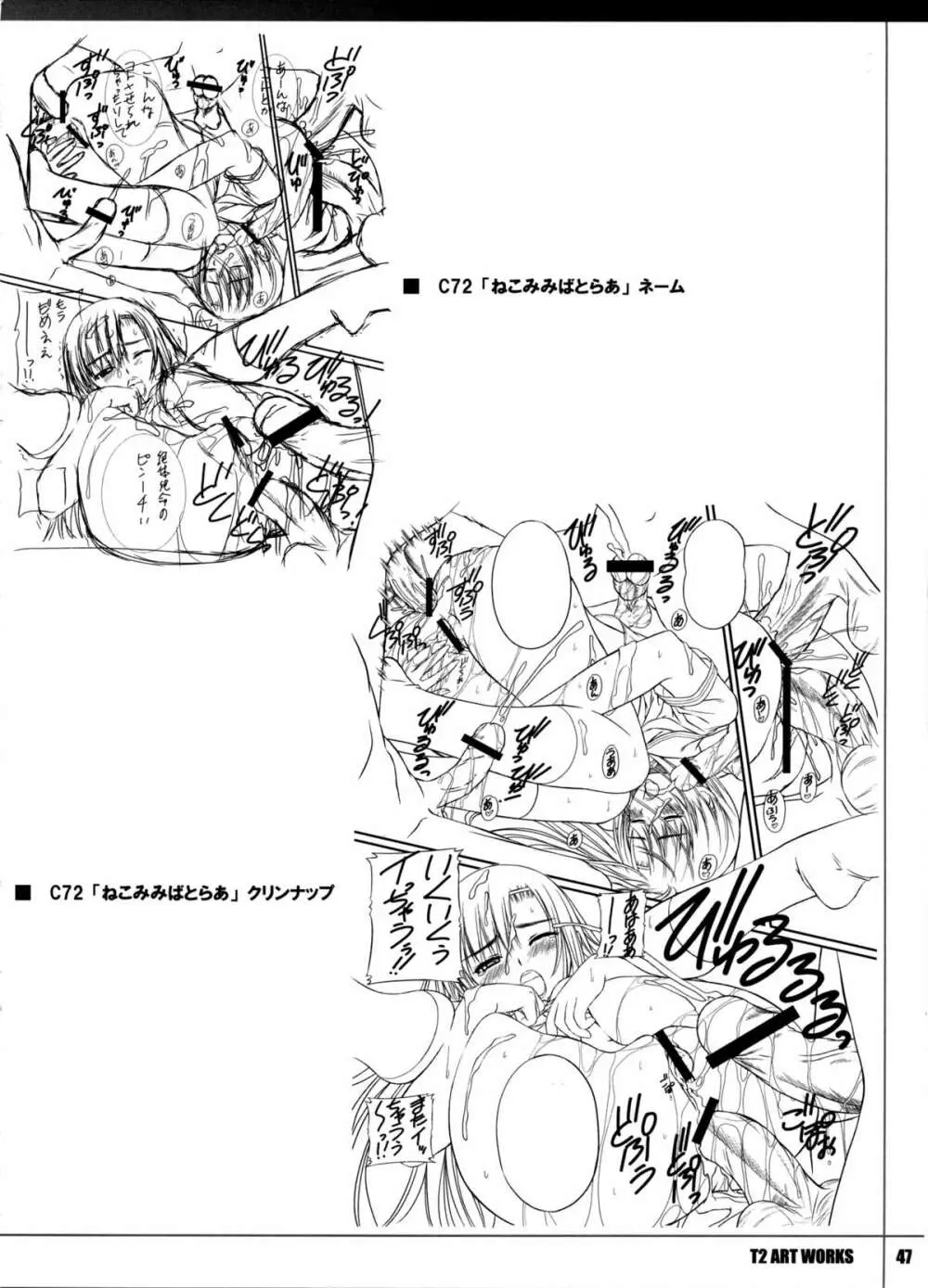 T2 ART WORKS 原画&ラフ集 Page.47