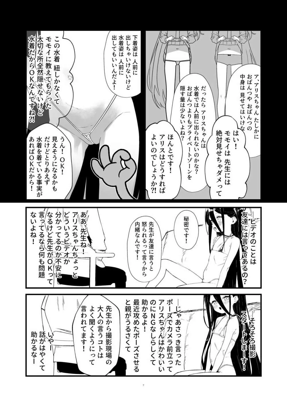 天童アリス ジュニアアイドルアリスちゃんデビュー作! Page.7