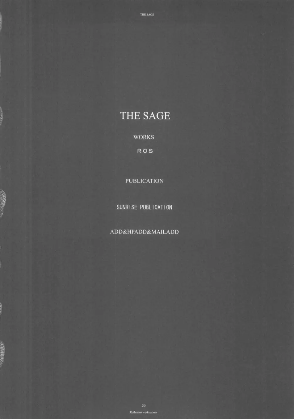THE SAGE Page.29