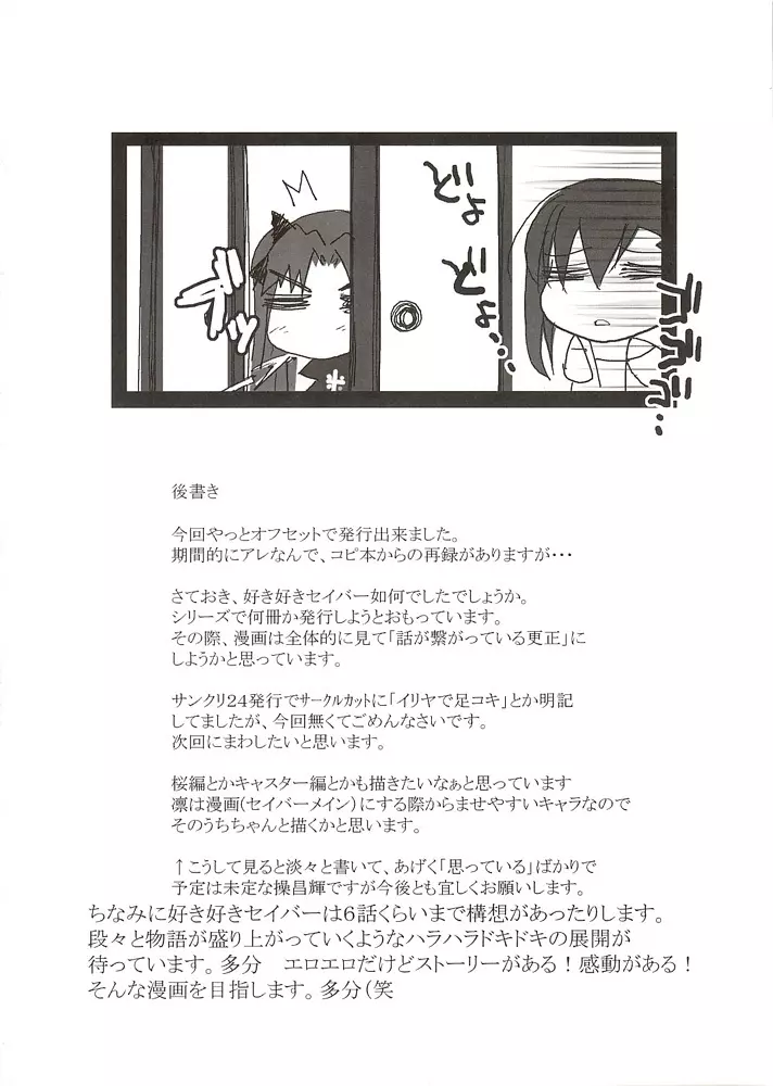 好き好きセイバー vol.01 Page.25