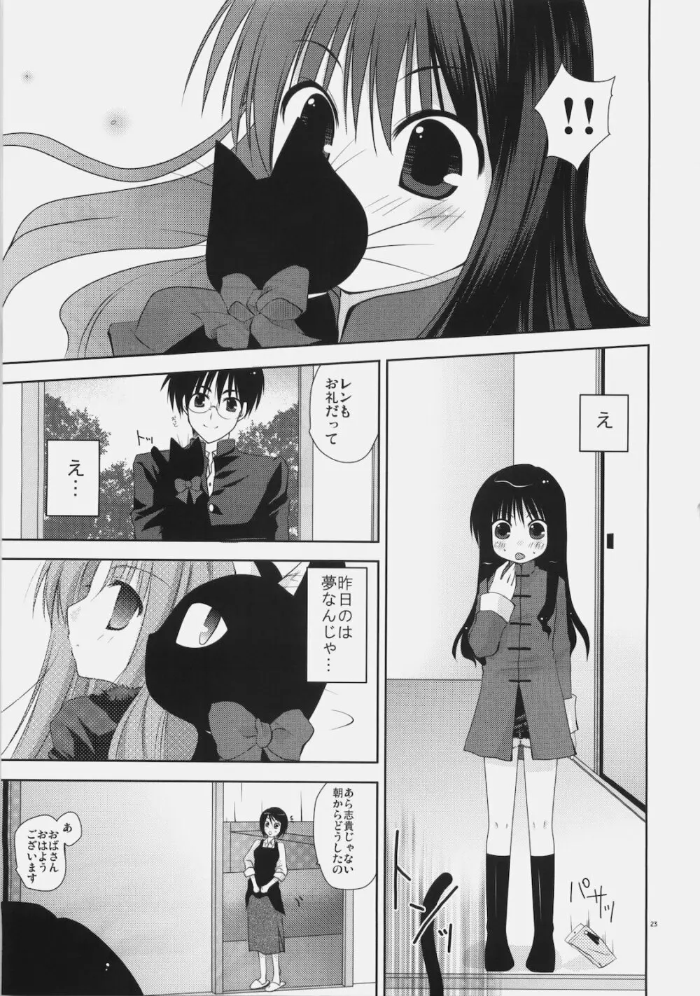 少女と黒猫の胡蝶の夢 Page.23