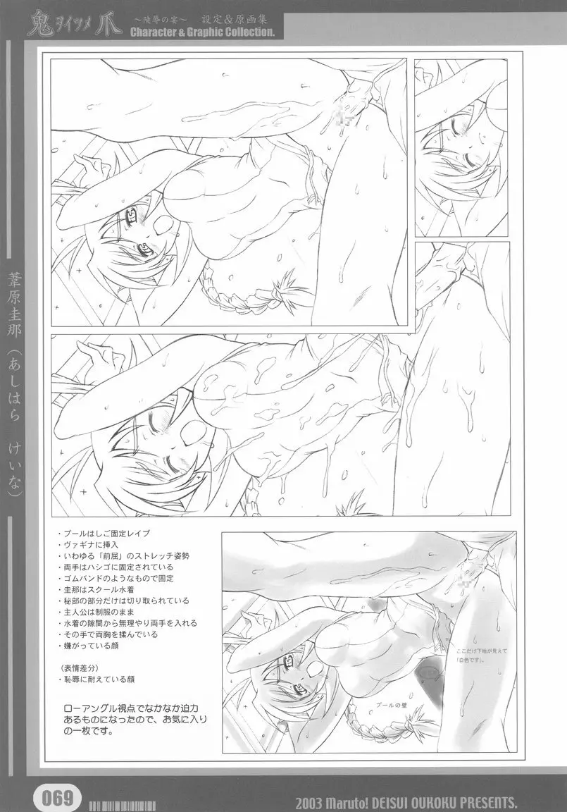 [Deisui Oukoku] Woitsume ~Ryoujoku No Utage~ Settei & Mangashuu Page.69