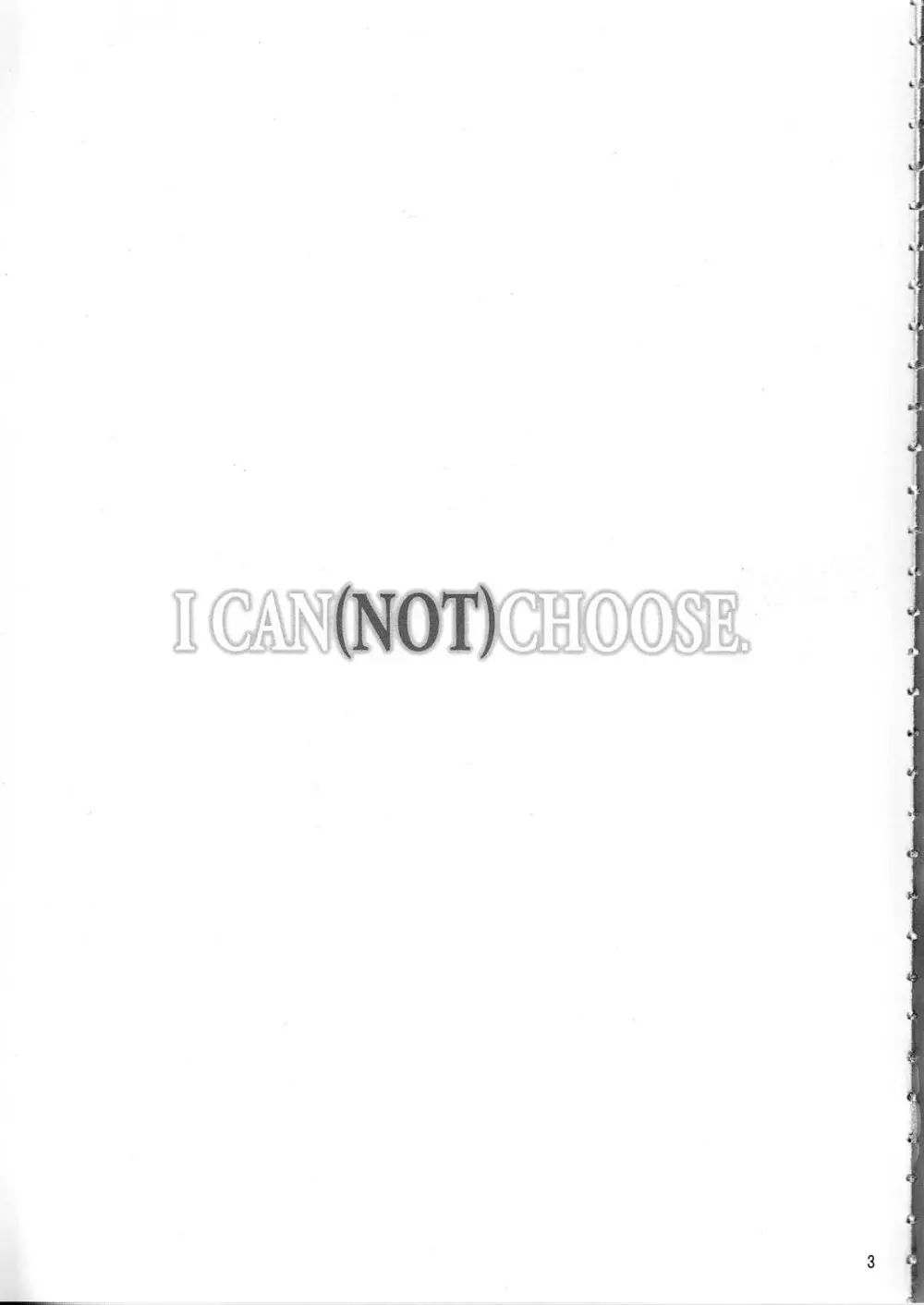 (C76) [のうないカノジョ (キシリトヲル)] I Can (Not) Choose (ヱヴァンゲリヲン新劇場版) Page.3