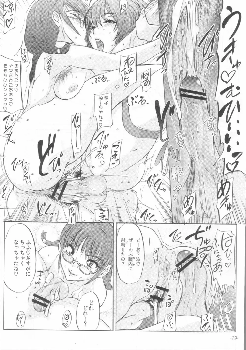 解禁!!Oh!tintinIdol Ryo's squirt show Page.20