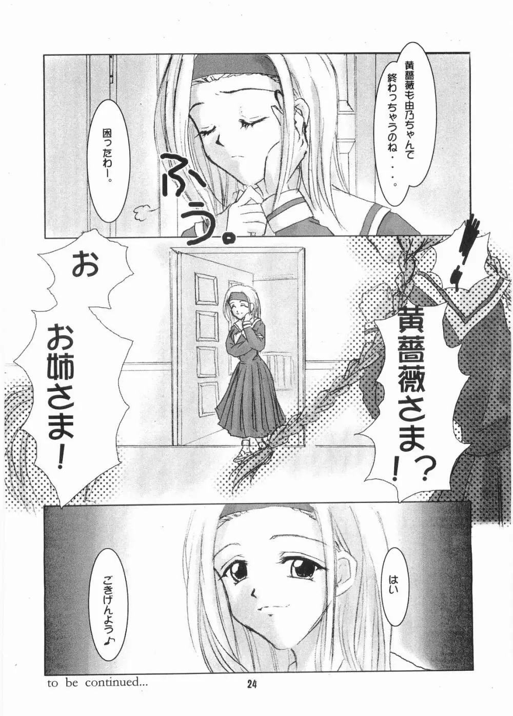 (C67) [RUBY FRUIT (琴月絶人) Parfait Soeur～Yellow～ (マリア様がみてる) Page.23