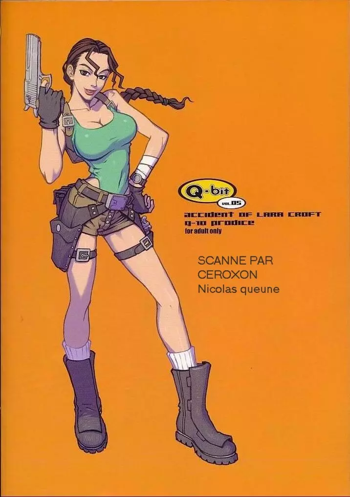 (C60) [Q-bit (Q-10)] Q-bit vol.05 - Accident of Lara Croft (トゥームレイダー) Page.38