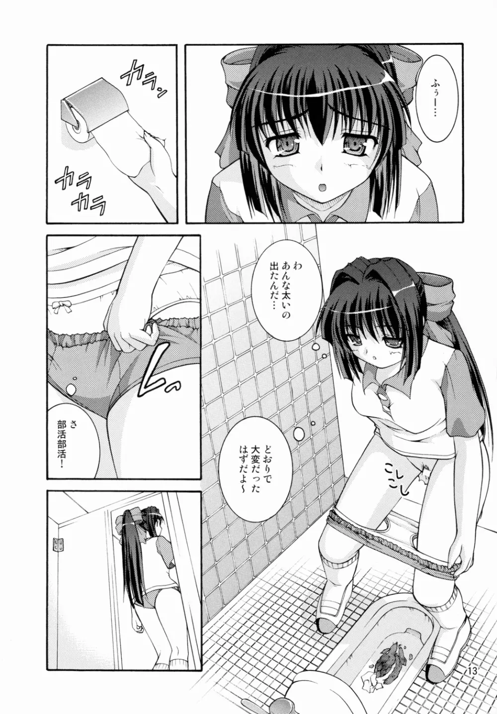 某有名○校女子トイレ盗撮 2次元美少女編 Vol.1 Page.12