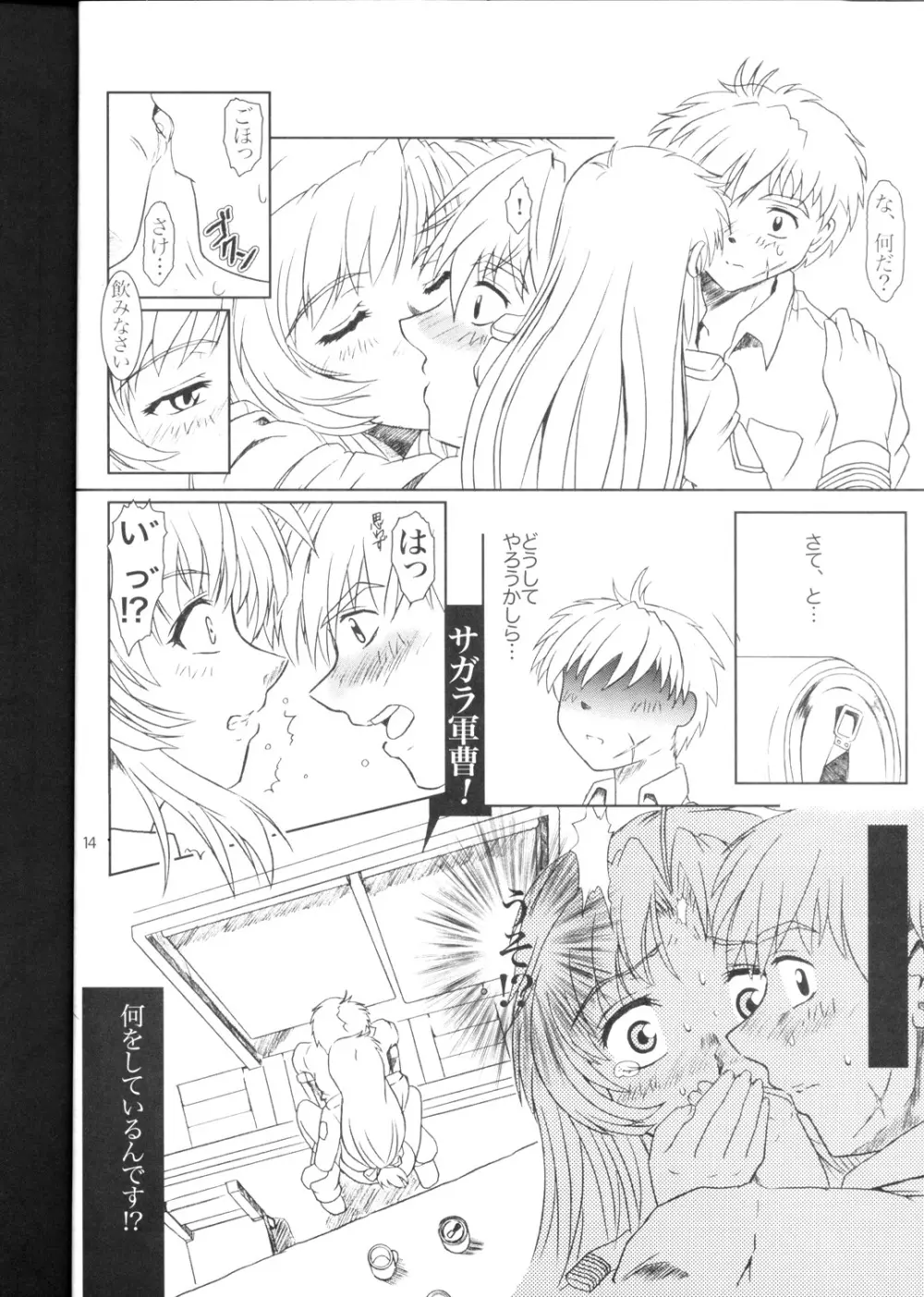 FULL METAL PANIC! 4 メガミノササヤキ Page.14