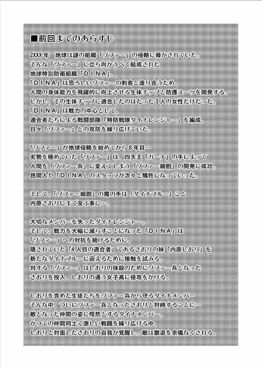 特防戦隊ダイナレンジャー ～ヒロイン快楽洗脳計画～ Vol.9-11 Page.2