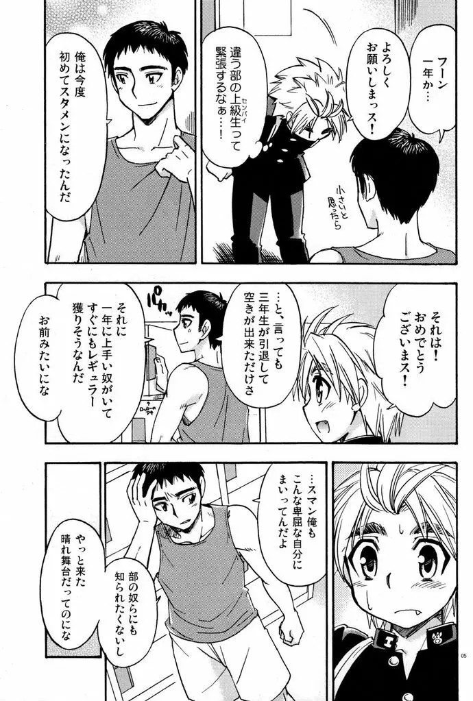 Tachibana Momoya - Cheer Boy Hatsu-Butai Page.5
