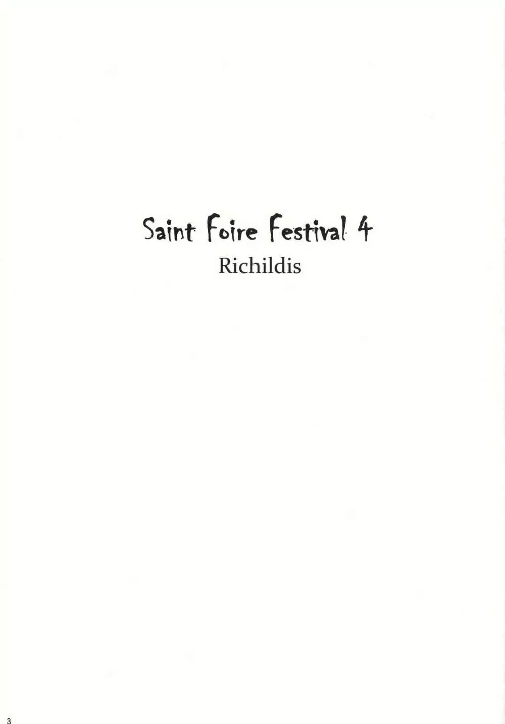 Saint Foire Festival 4 Page.3