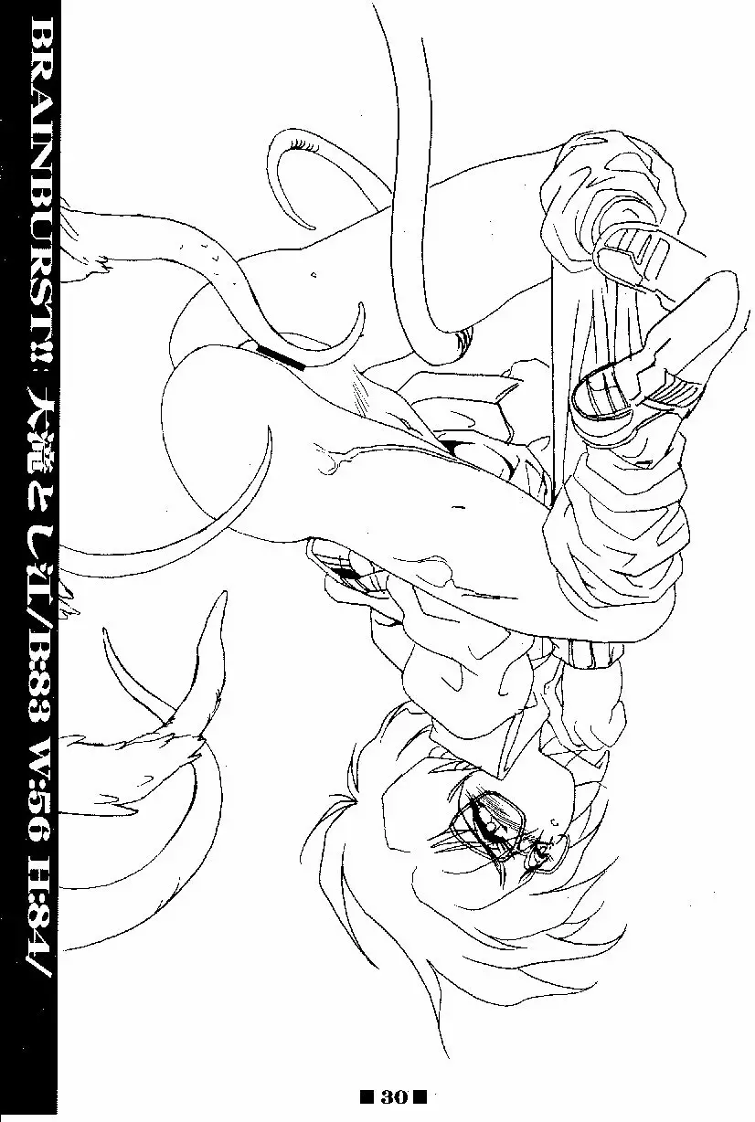 (C58) [HQ's, RINGERBELL (梶山弘)] RB WORKS (1) GENM & BRAINBURST!! 淫獣幻夢原画集 Page.30