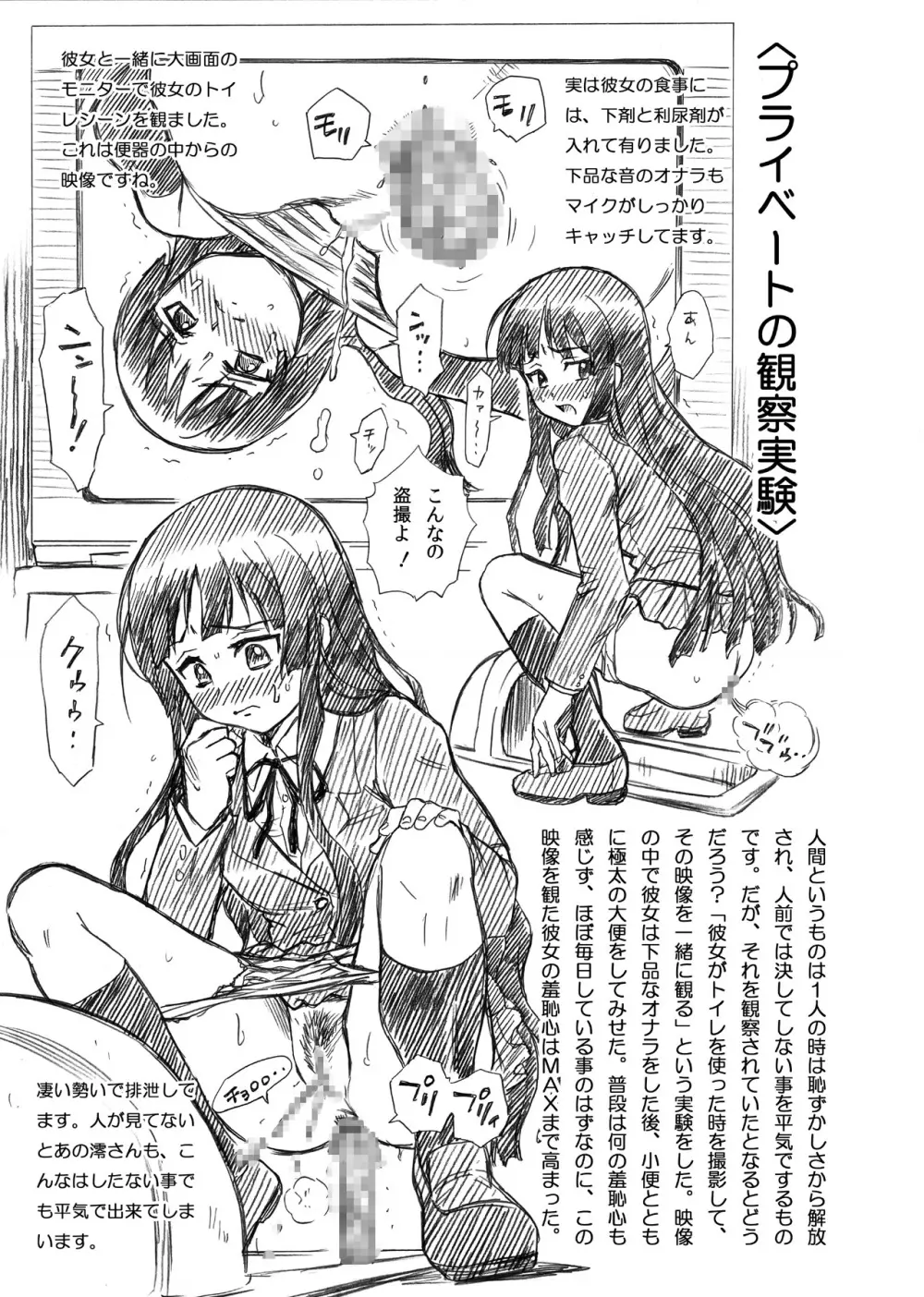 IRIE YAMAZAKI 「け○おん!」アナル＆スカトロ作品集 Page.39