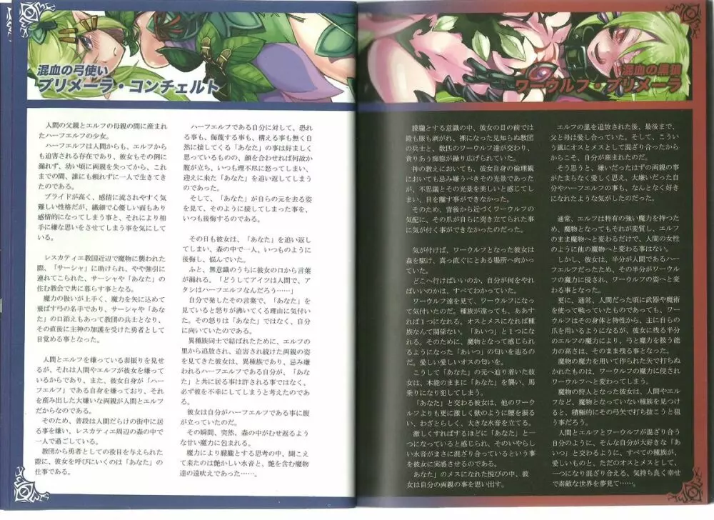 Monster Girl Encyclopedia World Guide I ～堕落の乙女達～ -Fallen Maidens- Page.3