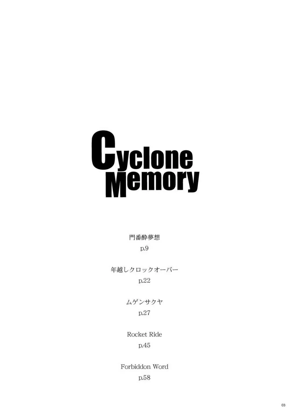 Cyclone Memory Page.3