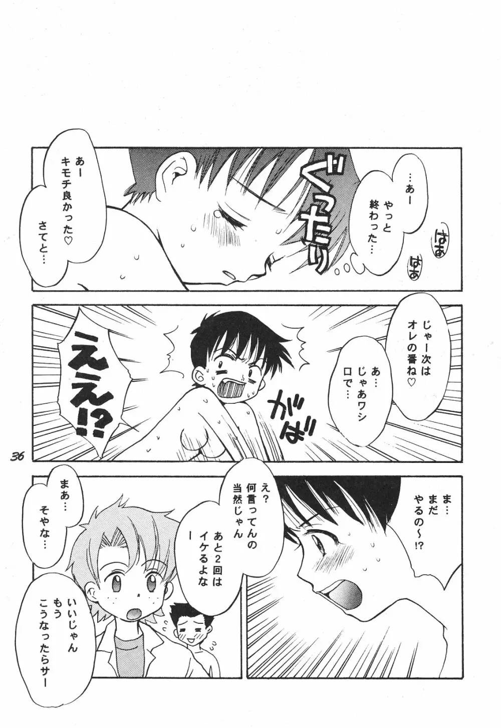 Maniac Juice 女シンジ再録集 '96-'99 Page.36