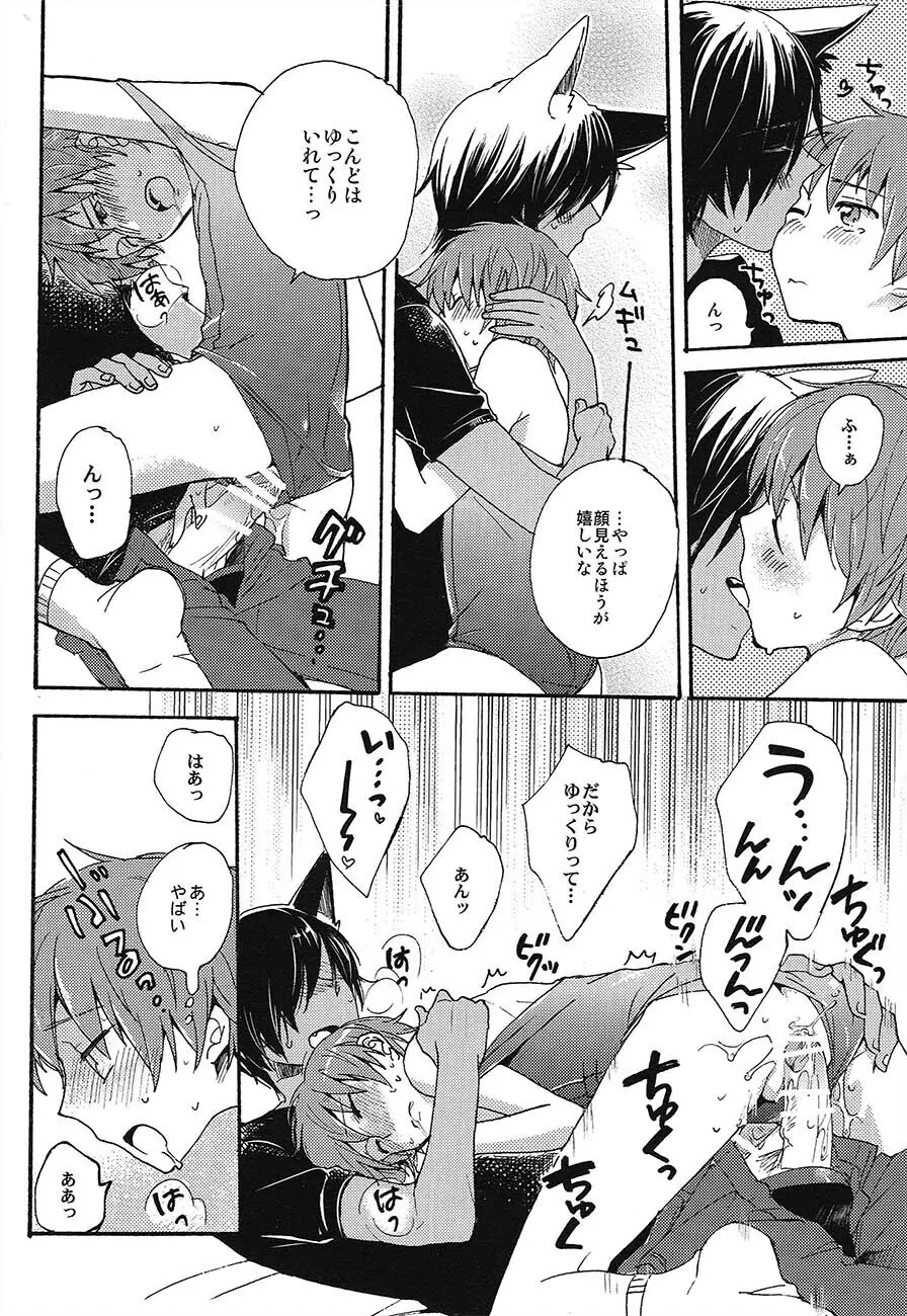 [USAcafe、Orca (にゃろ、中村) KING OF にゃんこ (サマーウォーズ) Page.14