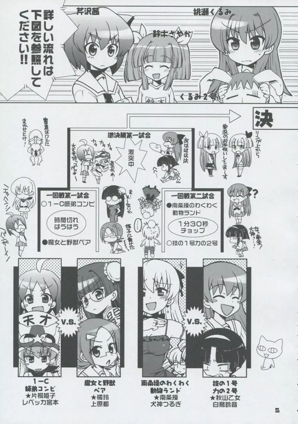 モモツキモンスターズ 3rd-half Page.4
