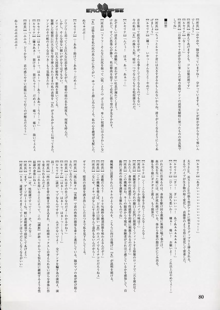エロクリプス　ECLIPSE原画＆おまけ Page.194