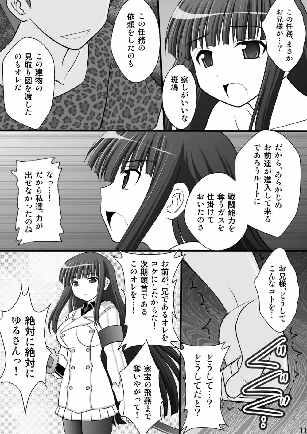 乙女くノ一悶絶拷問地獄絵巻 淫乱モード其の弐「斑鳩・柳生・雲雀編」 Page.10