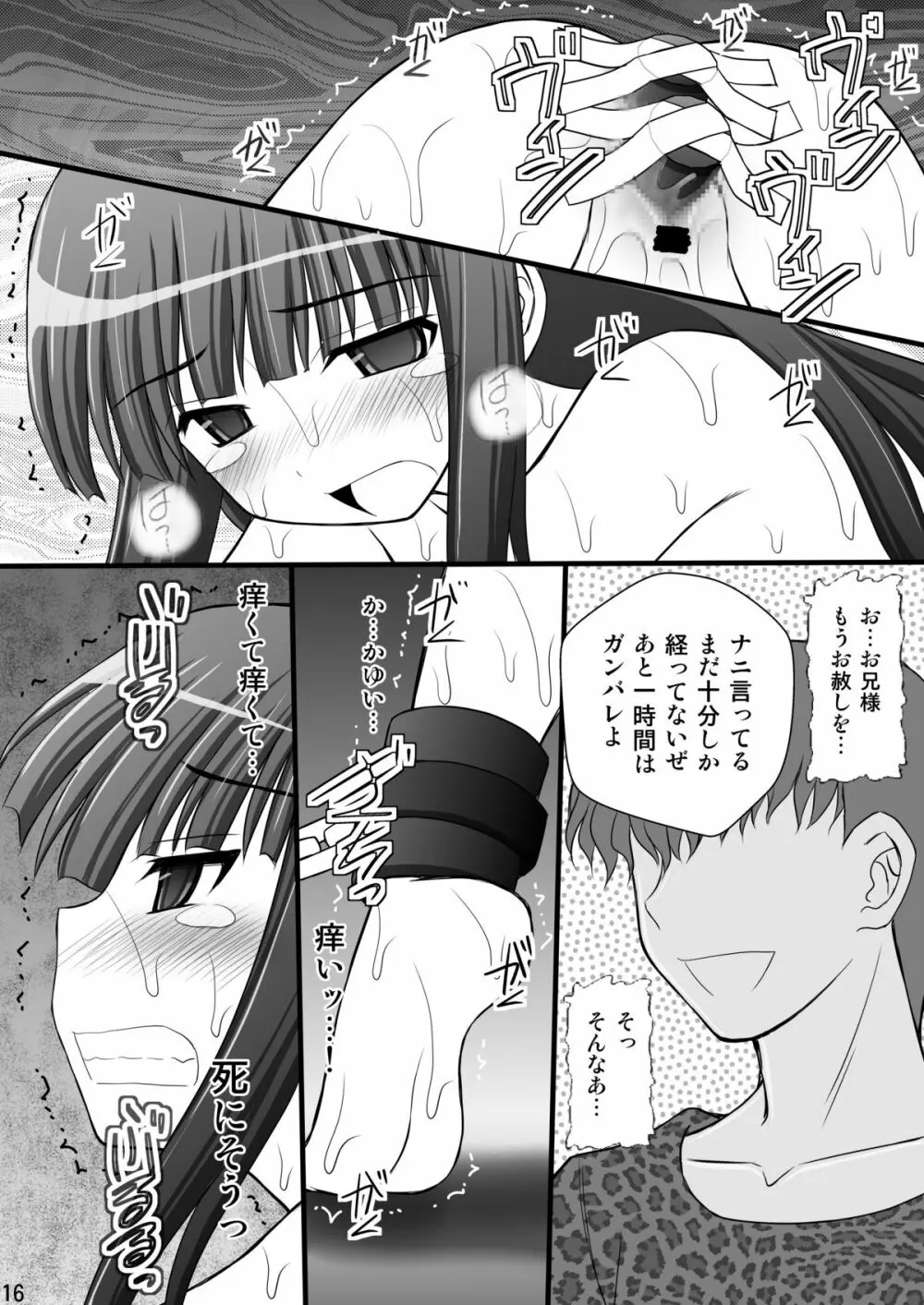 乙女くノ一悶絶拷問地獄絵巻 淫乱モード其の弐「斑鳩・柳生・雲雀編」 Page.15