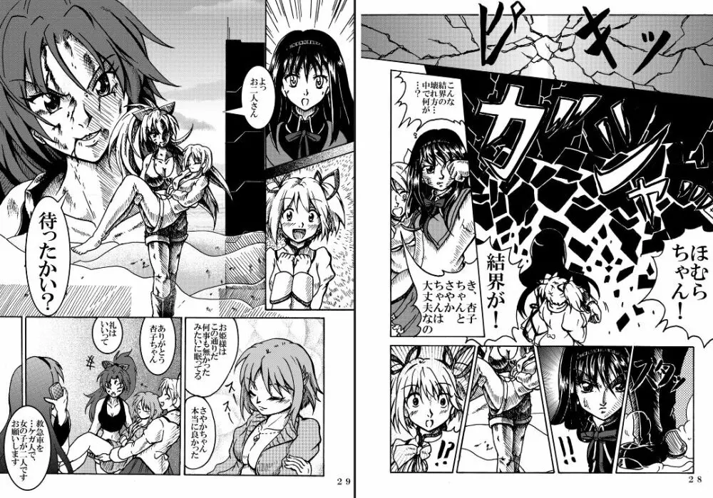 魔法少女ざらき☆マギカ 「杏子がくれた宝物」 Page.15