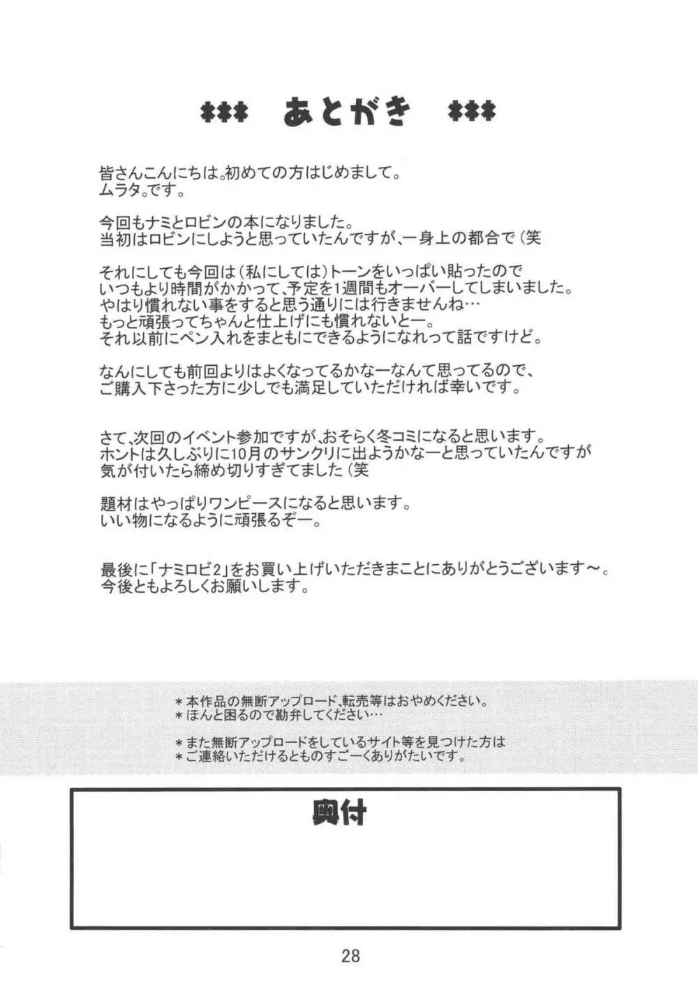 ナミの航海日誌EX ナミロビ2 Page.29