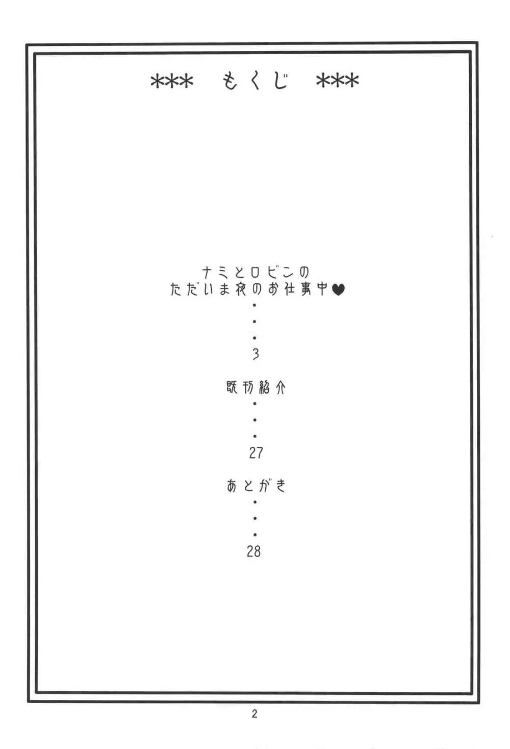 ナミの航海日誌EX ナミロビ2 Page.3