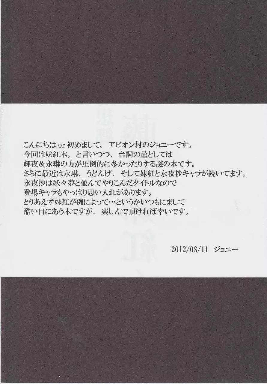 嗜虐幻想郷～藤原妹紅～ Page.3