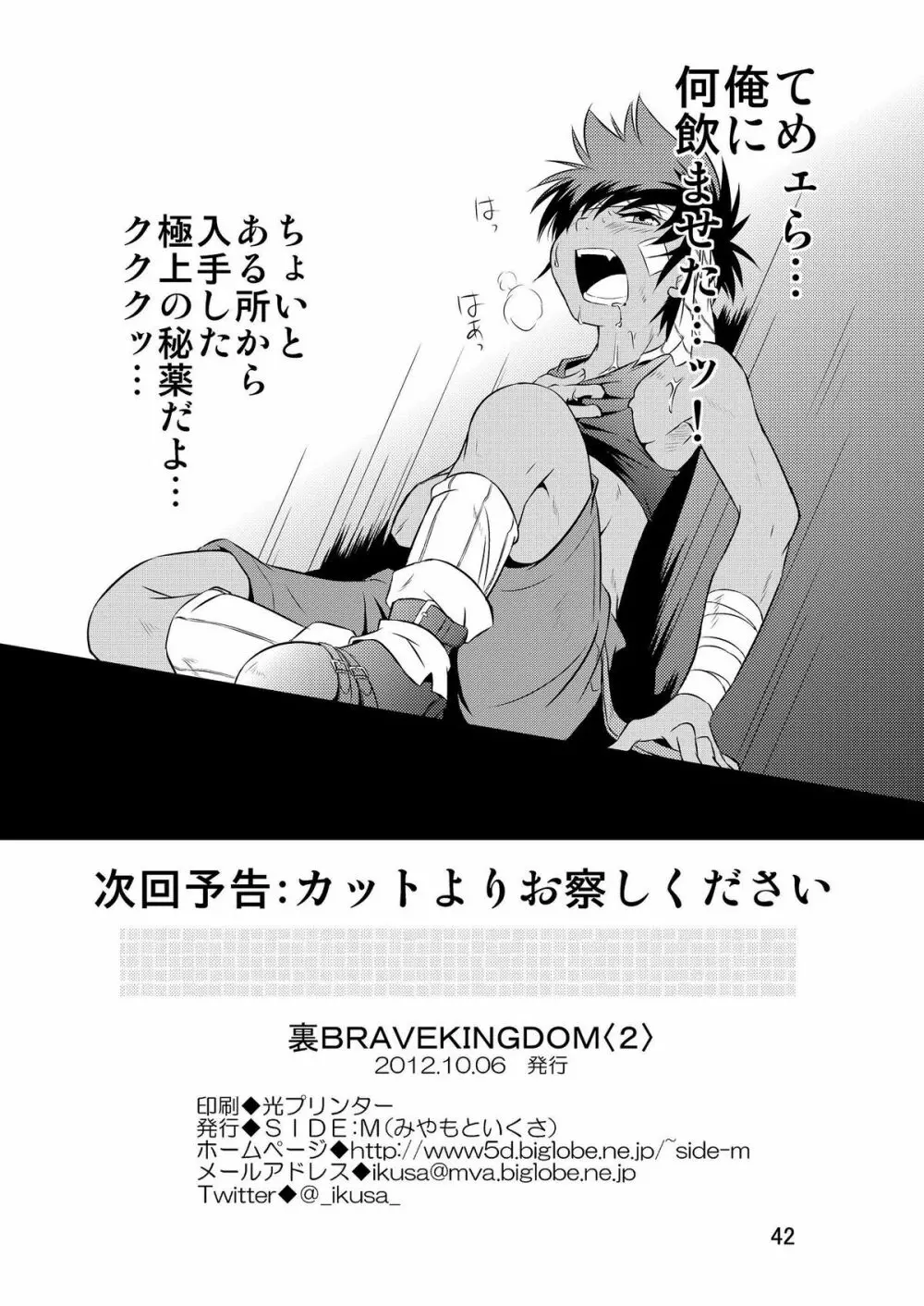 裏BRAVEKINGDOM【2】 Page.41