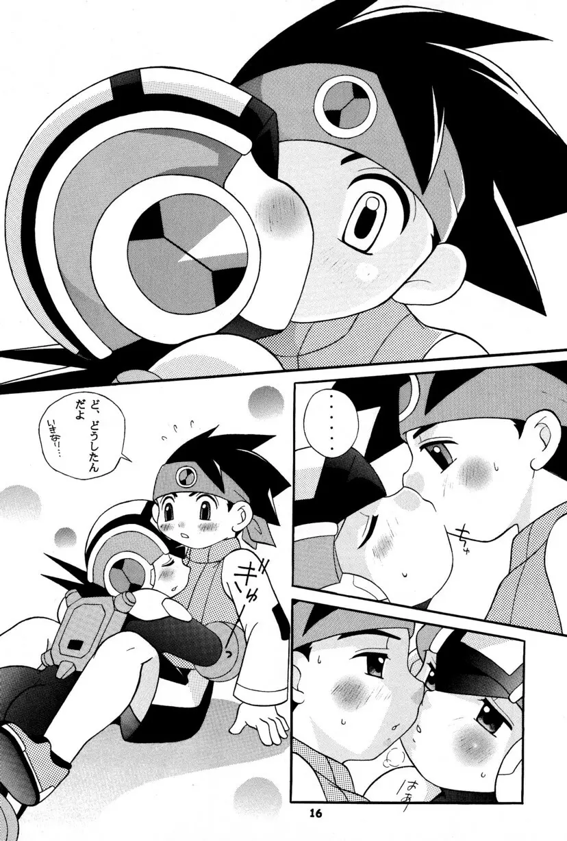 [Narukami (Haraguro Tenshi)) Rockman ni Slot-In! Second Stage (Rockman EXE) Page.16