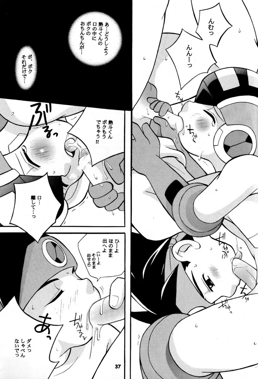 [Narukami (Haraguro Tenshi)) Rockman ni Slot-In! Second Stage (Rockman EXE) Page.37