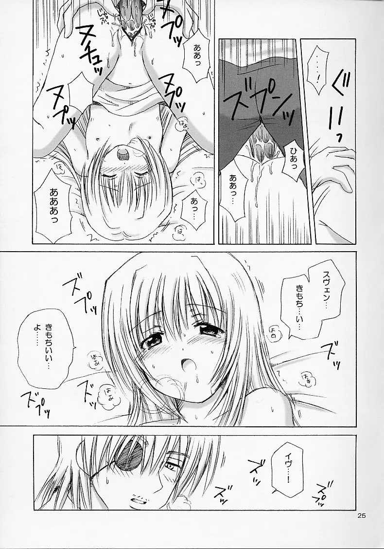 (C62) [NIKOPONDO (青山怜央)] EVE ~LIKE AN ANGEL~ 4 (ブラックキャット) Page.25