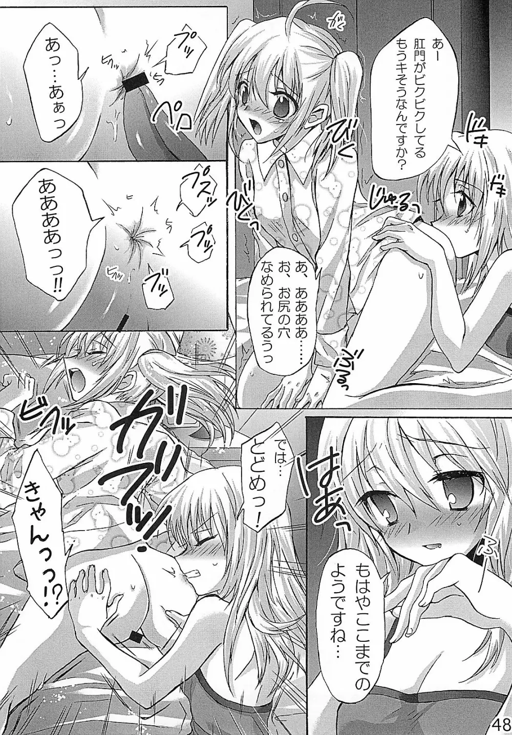 HCエクスカリバー －浣腸したい？浣腸されたい？－ Page.47