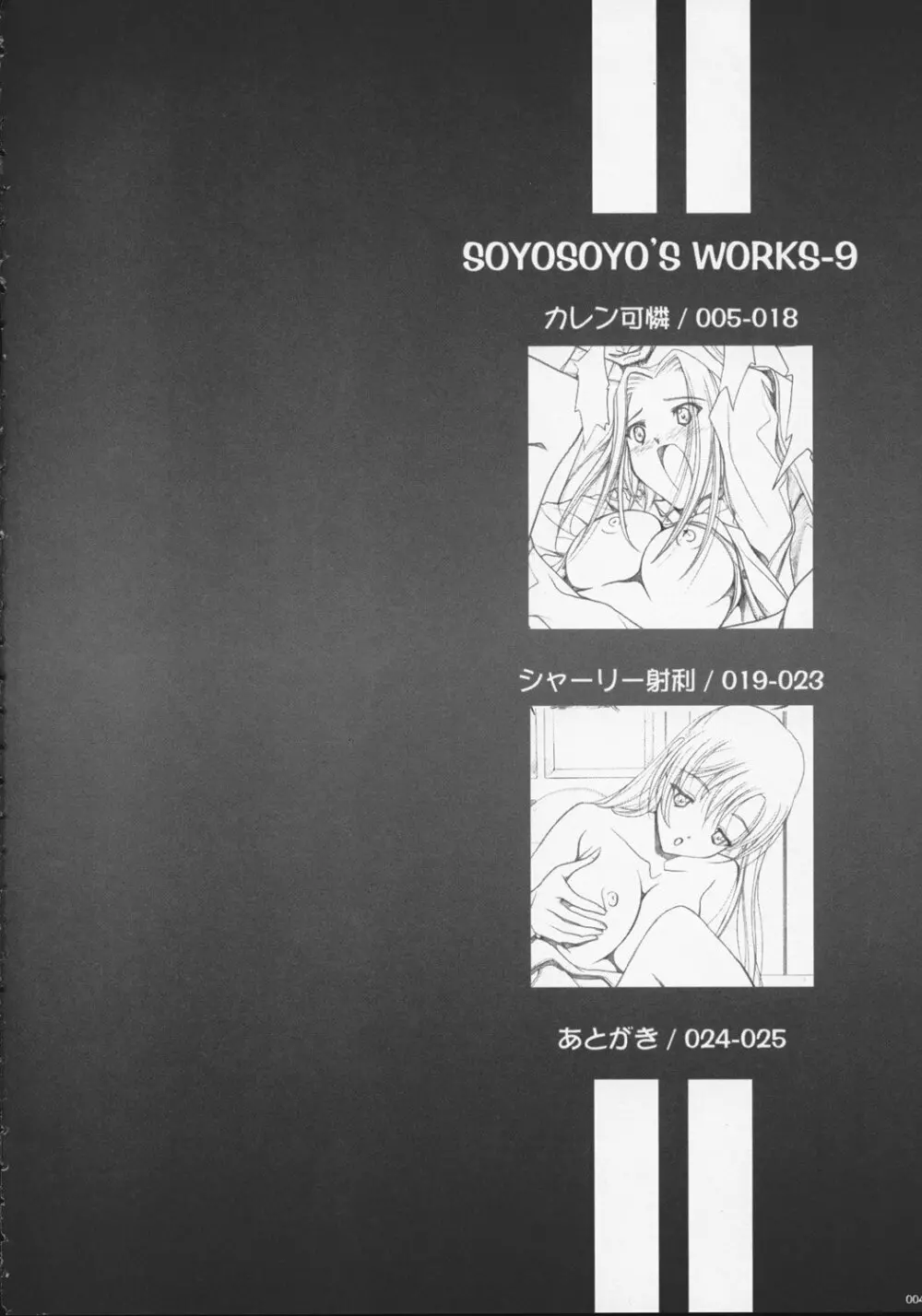 SOYOSOYO'S WORKS-9 Page.3