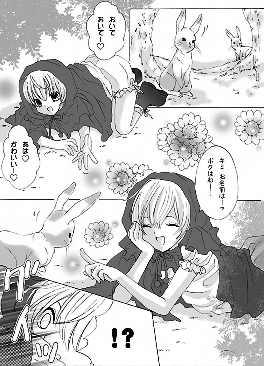 赤ずきんちゃんと狼の話 Page.4