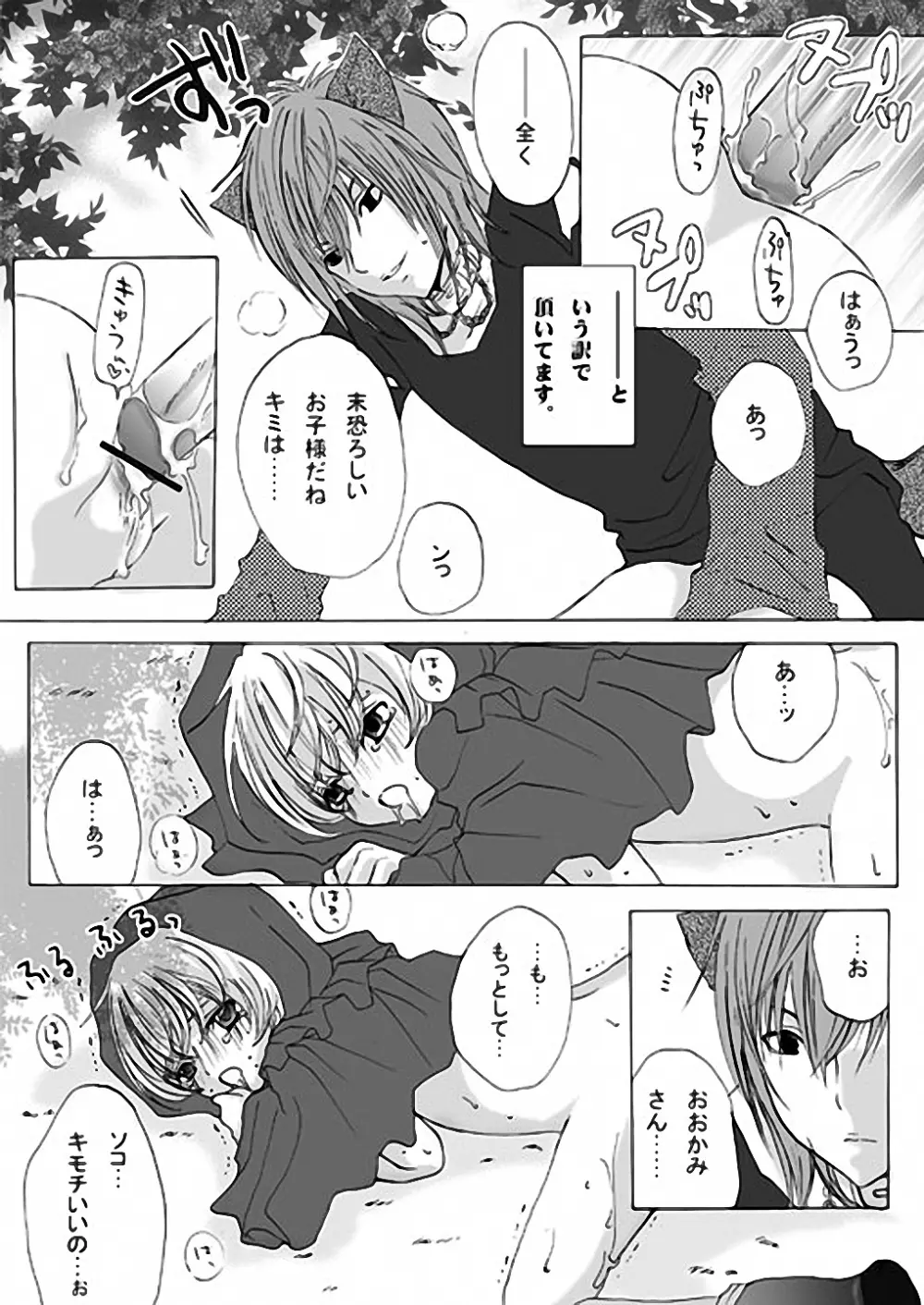 赤ずきんちゃんと狼の話 Page.7