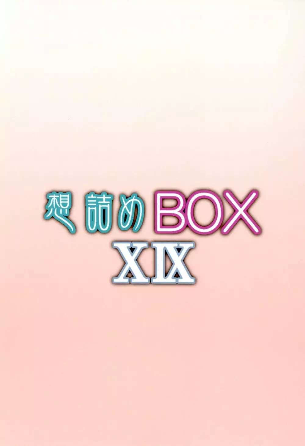 想詰めBOX XIX Page.28