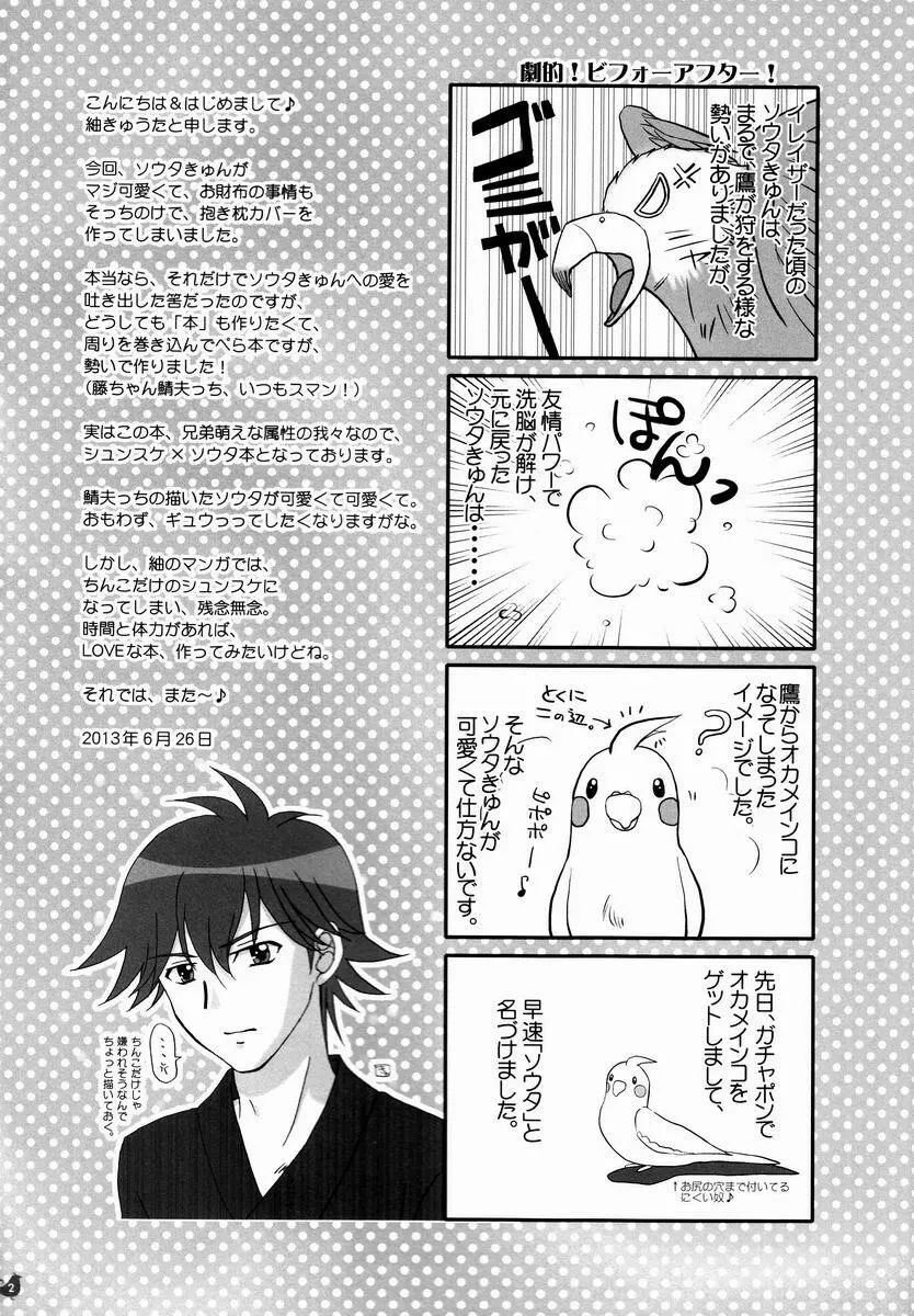 STUDIO Dimple - Souta-kun no Hon (Chousoku Henkei Gyrozetter) Page.2