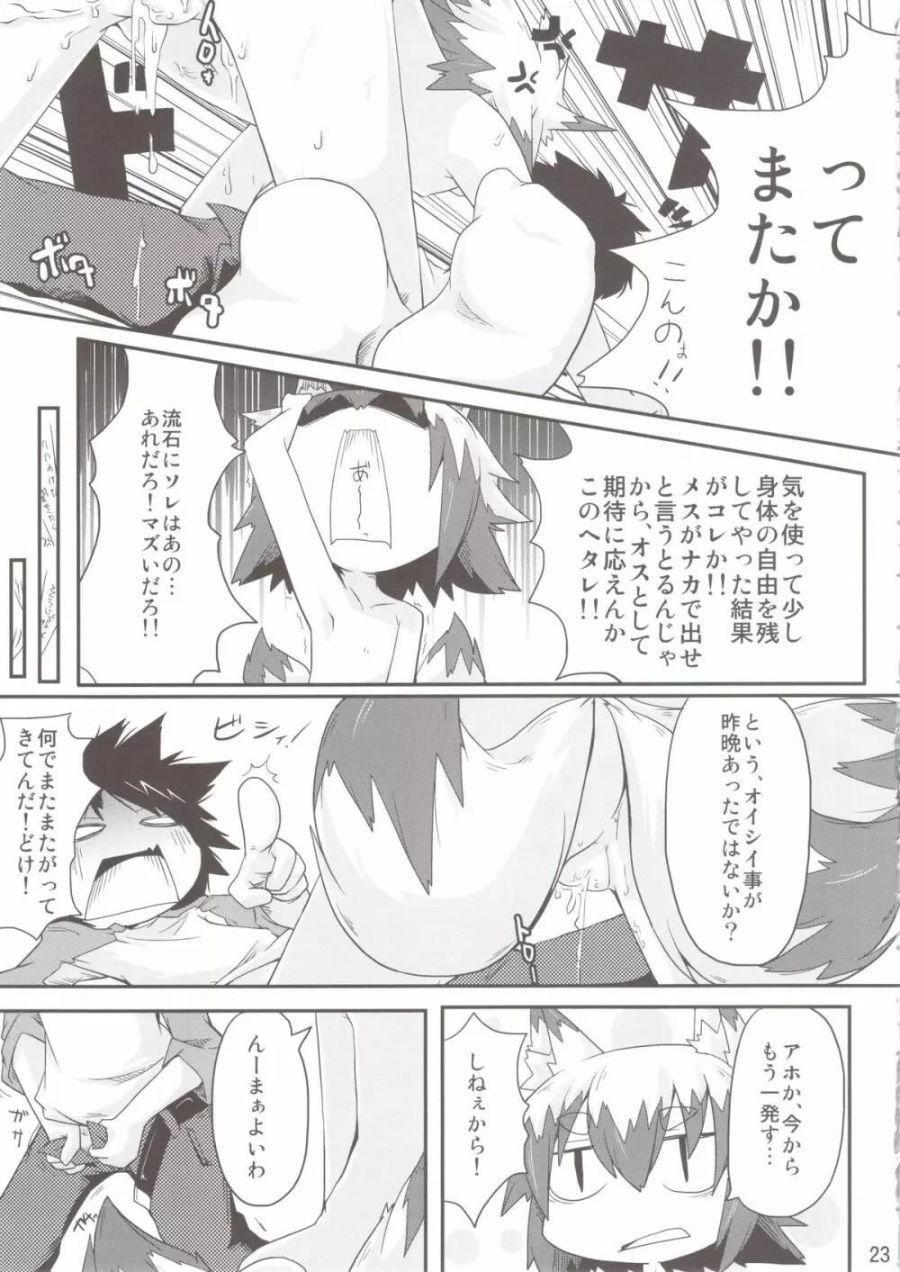 このキツネ拾うべからず Page.23