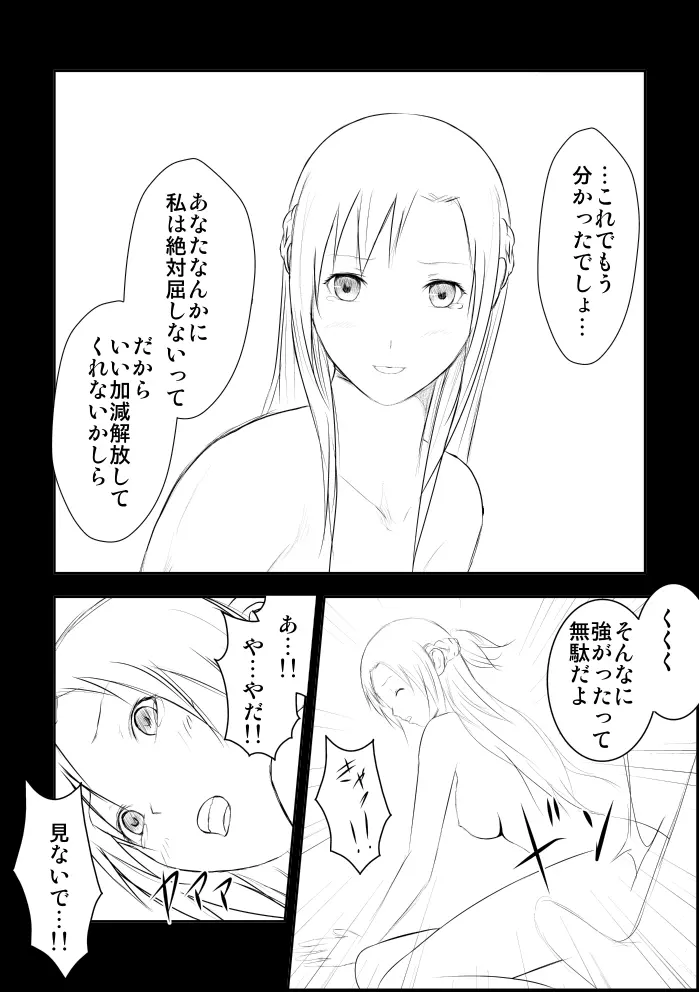 アスナ監禁飼育 Page.4