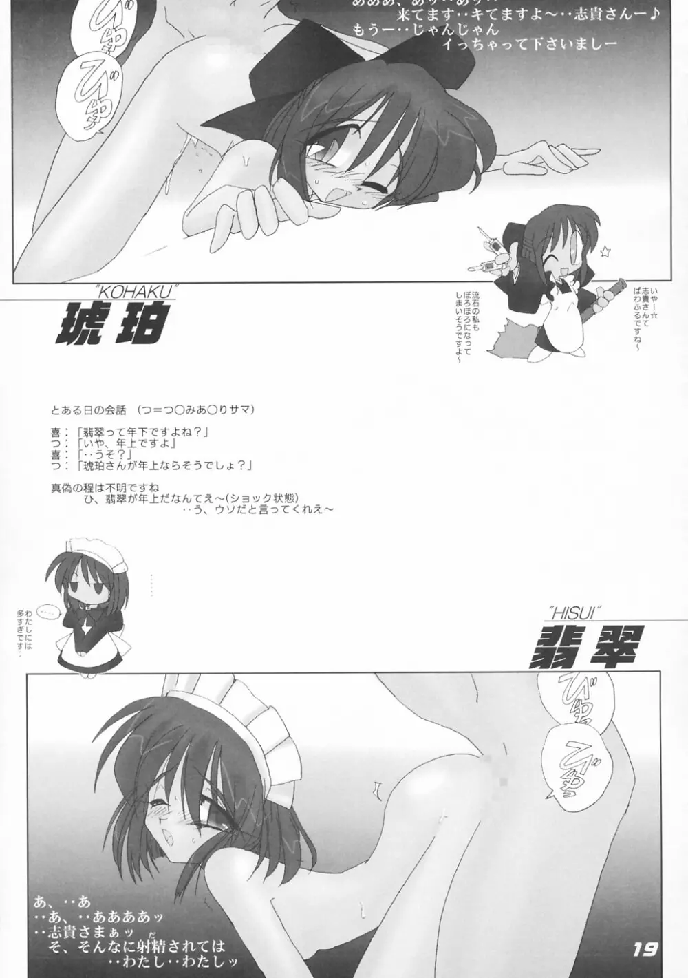 [喜栄座cmp] N+ [N-Plus] #7 (月姫) Page.22