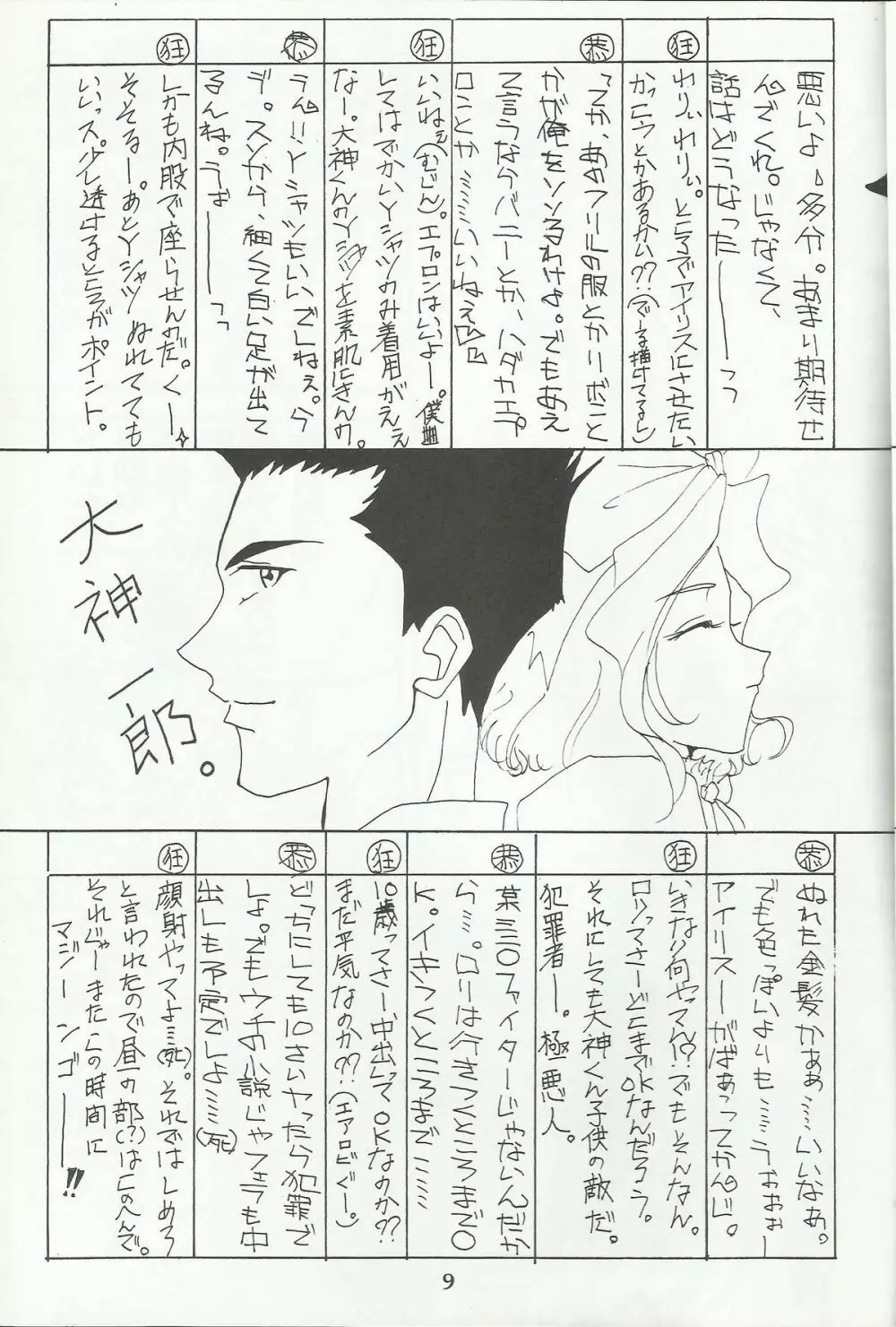 Ohgami Ichiro & iris Chateaubriand doujinshi Page.10