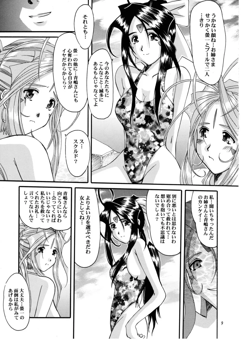 Nightmare of My Goddess Summer Interval Page.9
