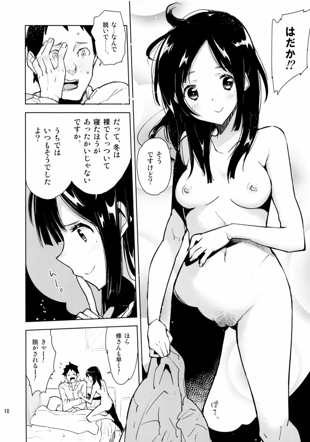 姪が部屋にやってきたと思ったら急に服を脱ぎ始めて!? Page.9