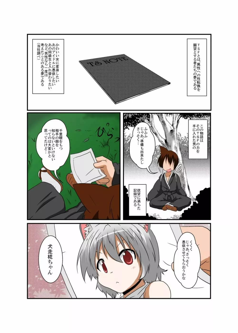 東方ＴＳ物語 ～椛編～ Page.4