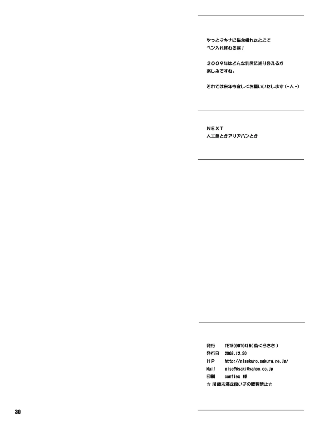 マキナ＆ガーネットと年越しSEX三昧 Page.29