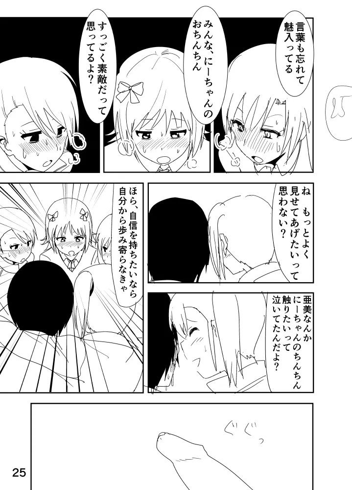 亜美「にーちゃんのちっちゃいのかな？」 Page.25